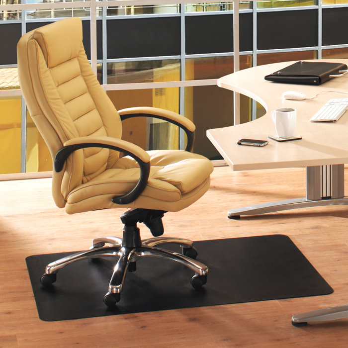 FLOORTEX Advantagemat Black Vinyl Chair Mat for Hard Floor & Reviews